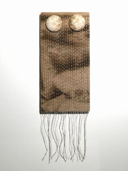  Figure II','Mixed media, 14" x 5" x 1", &copy; Photo: Duwin 